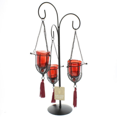 Tassel Votive Holder - crazydecor