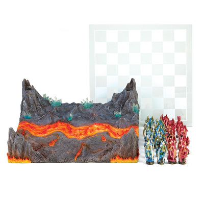 Dawn of Battle Dragon Chess Set - crazydecor