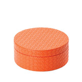 Orange Keepsake Boxes Trio - crazydecor