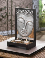 Buddha Plaque Candle Decor - crazydecor