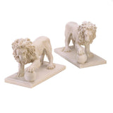 Regal Outdoor Lion Statues - crazydecor