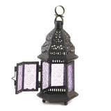 Lavender Moroccan Style Lantern - crazydecor