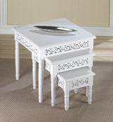 Floret Nesting Accent Tables Trio - crazydecor