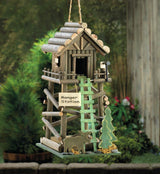 Ranger Station Wooden Birdhouse - crazydecor