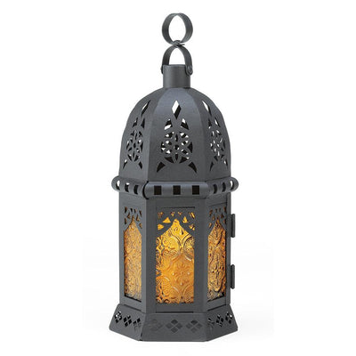 Yellow Moroccan Lantern - DreamyDecor