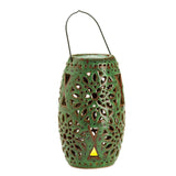 Green LED Candle Lantern - crazydecor