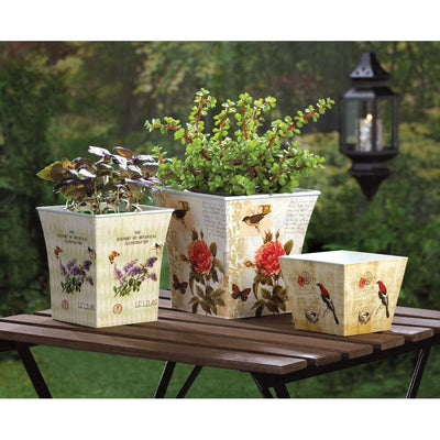 Garden Planter Trio - crazydecor