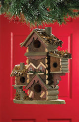 Rustic Gingerbread Style Bird House - crazydecor