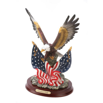 Patriotic Eagle Statue Sculpture - crazydecor