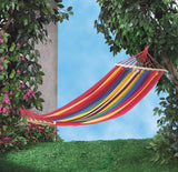 Bahama Red Stripe Single Hammock - crazydecor