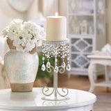 Elegant Beaded Candle Holder - crazydecor