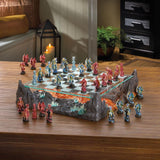 Dawn of Battle Dragon Chess Set - crazydecor