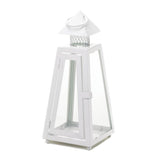 White Coastal Lantern - DreamyDecor