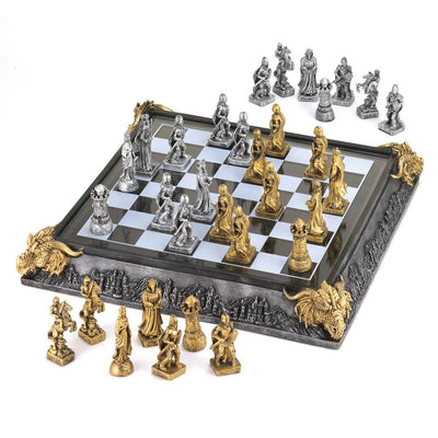 Medieval Knights Chess Set - crazydecor