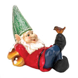 Lazy Gnome Solar Garden Statue - crazydecor