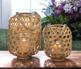 Woven Bamboo Lantern - DreamyDecor