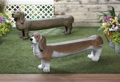 Basset Hound Doggy Bench - crazydecor