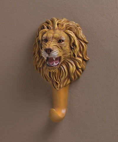 Ferocious Lion Wall Hook - crazydecor