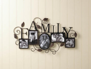 5-Photo Family Wall Frame - crazydecor