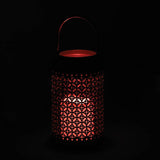 Iron Filigree LED Lantern - crazydecor